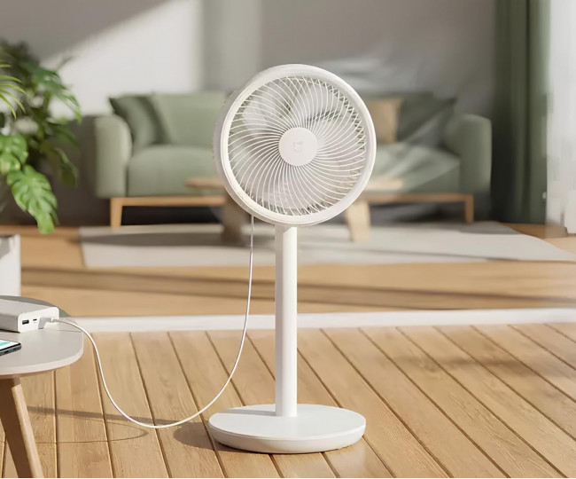 Розумний вентилятор з підключенням від пауербанка Mijia Smart Inverter Circulating Fan Pro